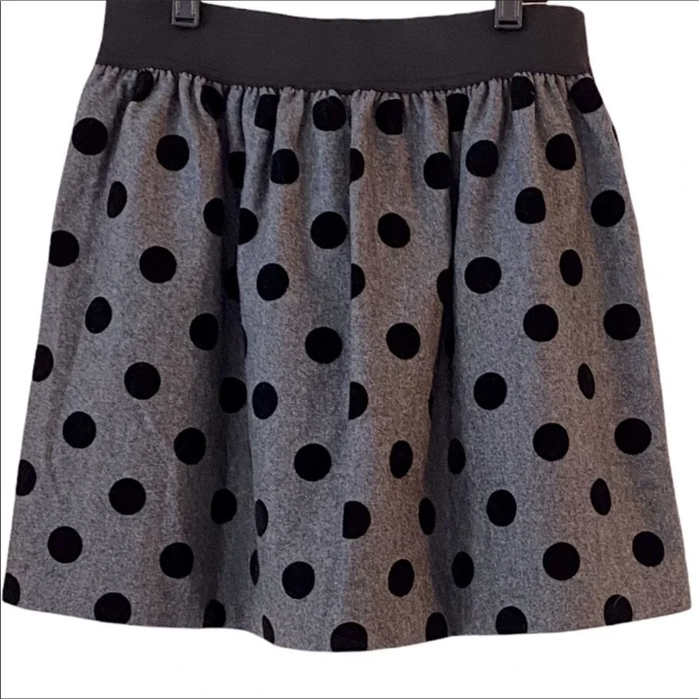 BODY by VICTORIA’S SECRET Polka Dot Wool Skirt